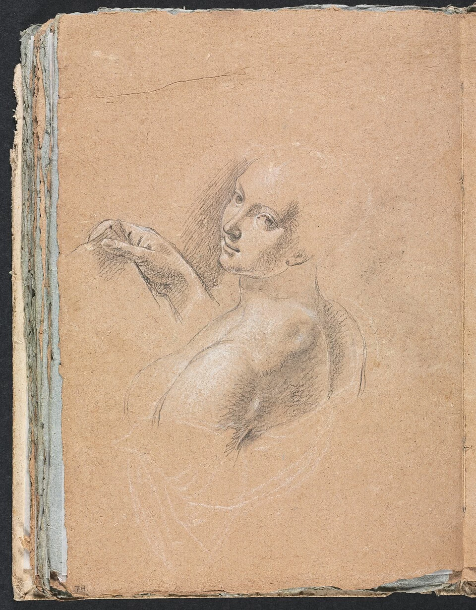 Donna nuda che guarda oltre la spalla sinistra  - Cleveland Museum of Art